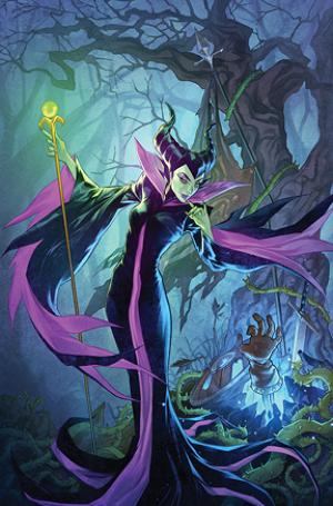 Disney Villains Maleficent #2 CVR G CVR G INC 1:15 ELLERY SANTOS VIRGIN cover