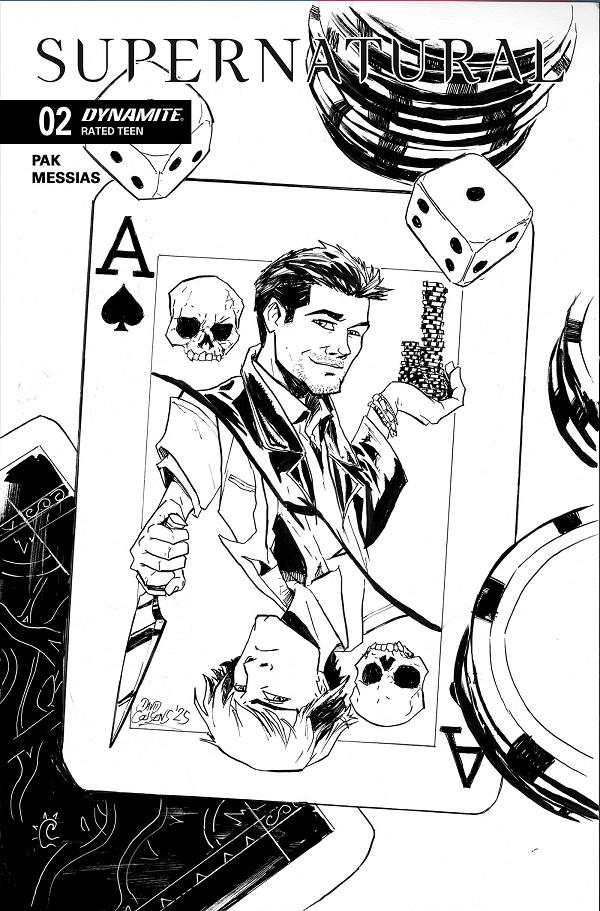 Supernatural #2 cover by David Cousens