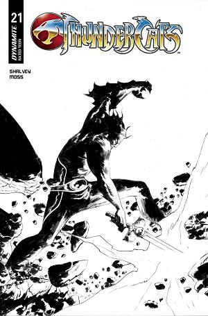 Thundercats #21 CVR M CVR M JAE LEE LINE ART FOC BONUS cover
