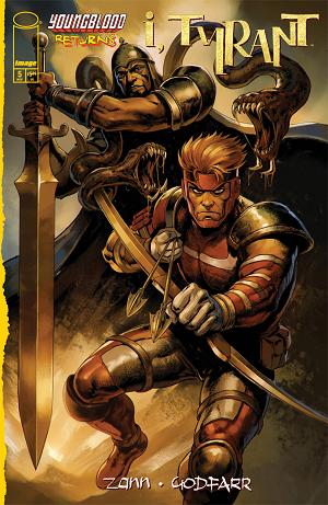 I Tyrant #5 CVR D CVR D GODFARR YOUNGBLOOD TEAM UP cover