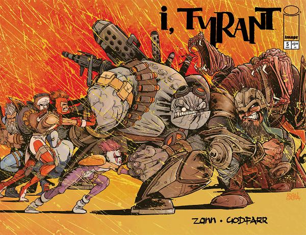 I Tyrant #5 CVR F CVR F RYAN GAJDA YOUNGBLOOD TEAM UP cover
