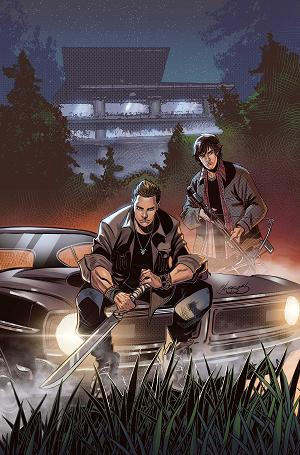 Supernatural #1 CVR H CVR H EDER MESSIAS METAL PREMIUM cover