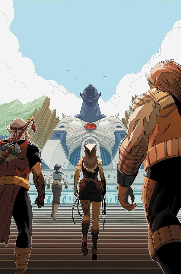 Thundercats Lost #9 variant cover by Marco Failla