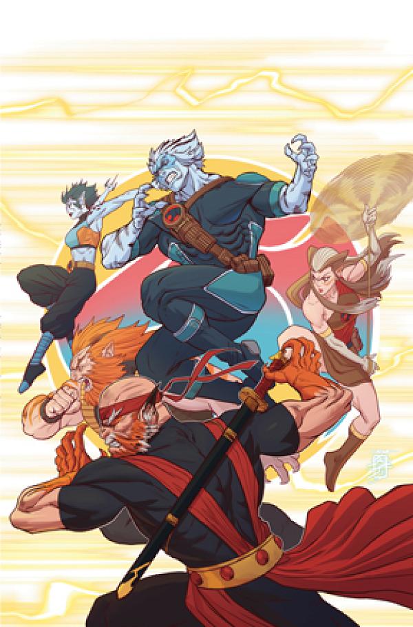 Thundercats Lost #9 variant cover by Alfredo Cardona