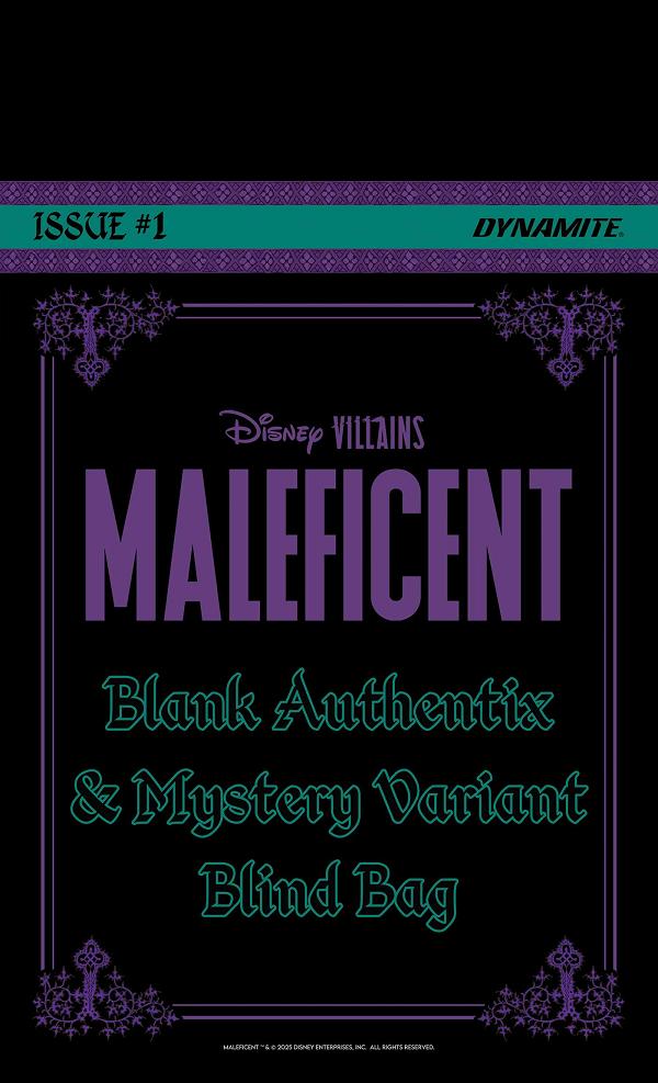 Disney Villains Maleficent #1 CVR K CVR K BLIND BAG cover