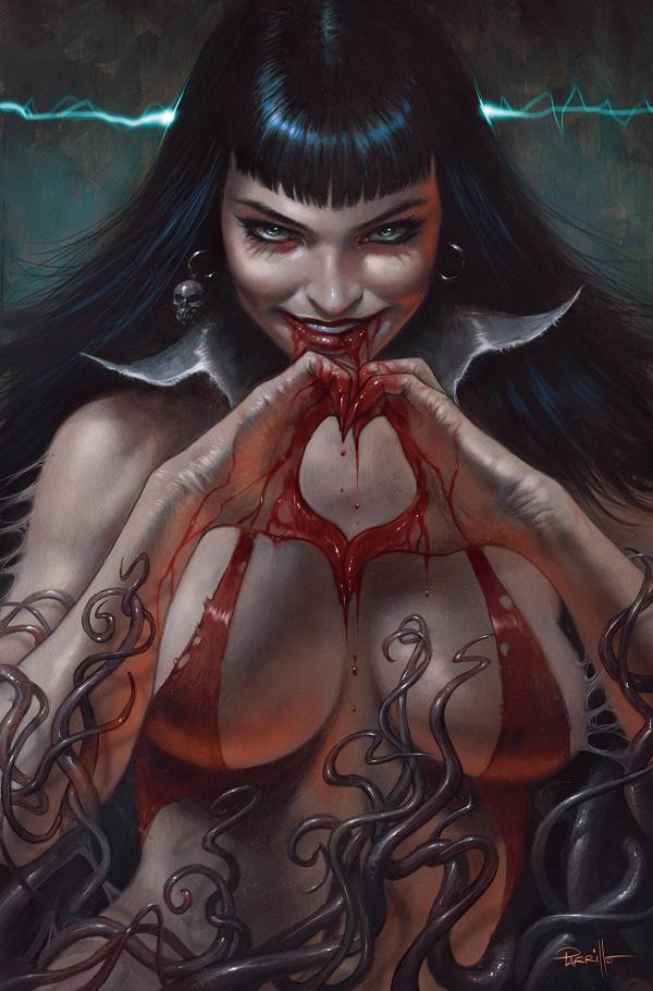 Vampirella (2025) #6 variant cover by Lucio Parrillo