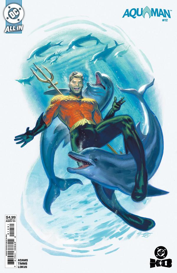 Aquaman #12 CVR C CVR C DAVID TALASKI CARD STOCK cover