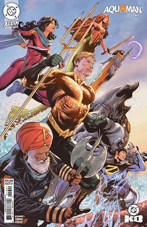 Aquaman #12 CVR D CVR D LUCAS MEYER CARD STOCK cover
