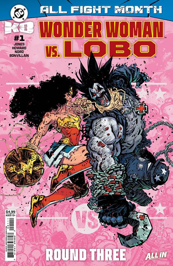Dc K.o. Wonder Woman Vs Lobo #1 CVR A JORGE CORONA cover