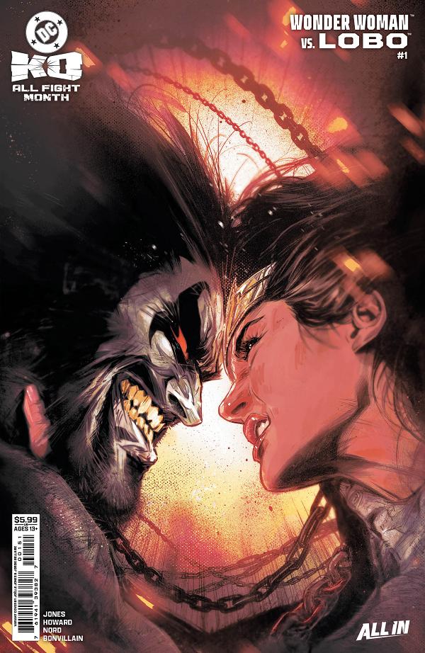 Dc K.o. Wonder Woman Vs Lobo #1 CVR C (ONE SHOT) CVR C JOELLE JONES CARD STOCK cover