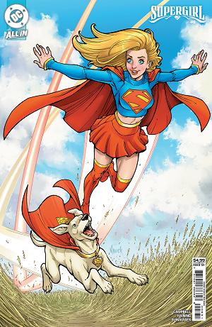 Supergirl #8 CVR C CVR C TODD NAUCK CARD STOCK cover