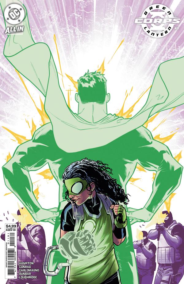 Green Lantern Corps #11 CVR C CVR C SCOTT GODLEWSKI CARD STOCK cover