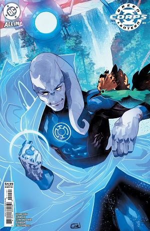 Green Lantern Corps #11 CVR D CVR D EDWIN GALMON CARD STOCK cover