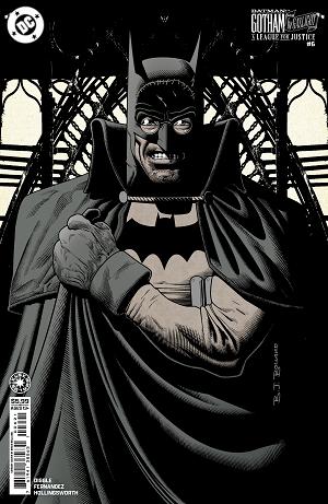 Batman Gotham By Gaslight A League For Justice #6 CVR B (OF 6) CVR B BRIAN BOLLAND CARD STOCK cover