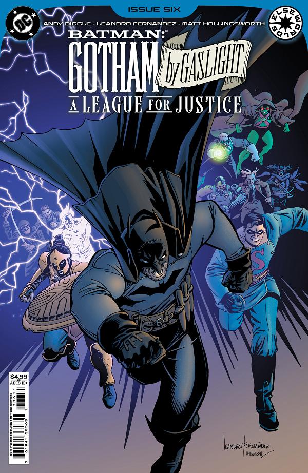 Batman Gotham By Gaslight A League For Justice #6 CVR A LEANDRO FERNANDEZ cover