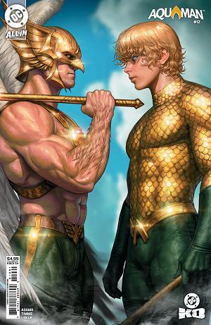 Aquaman #12 CVR E CVR E KYUYONG EOM CARD STOCK cover