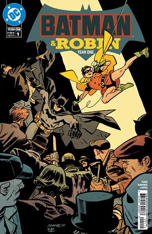 Batman & Robin Year One #1 cover