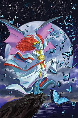 Gargoyles Demona #5 CVR I CVR I INC 1:15 FRANK PAUR VIRGIN cover