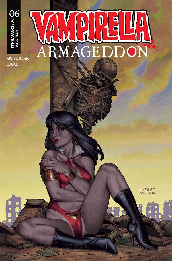 Vampirella Armageddon #6 variant cover by Joseph Michael Linsner