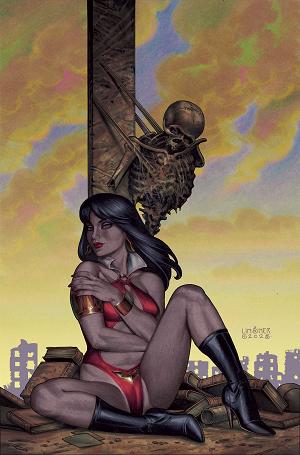 Vampirella Armageddon #6 CVR G CVR G INC 1:10 JOSEPH MICHAEL LINSNER VIRGIN cover