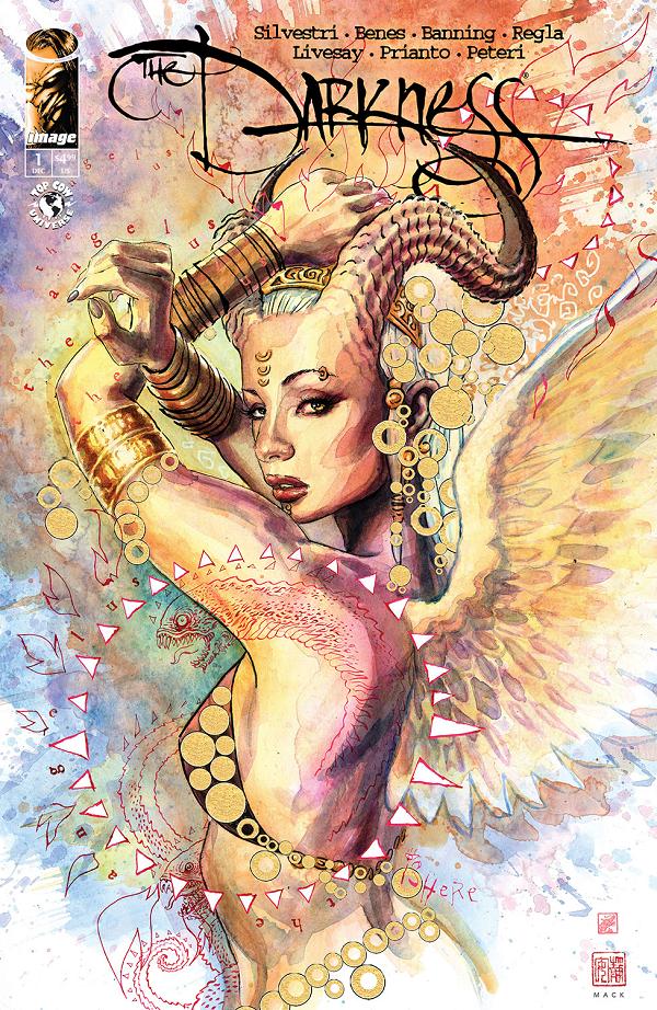 Darkness (2025) #1 variant cover by David Mack