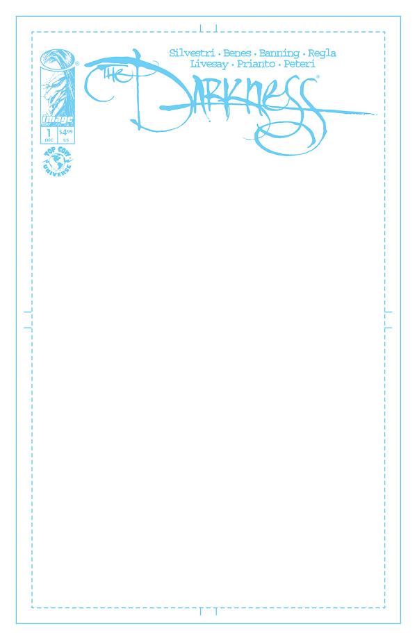 Darkness (2025) #1 variant cover by Blank Sketch