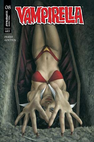 Vampirella #8 CVR G CVR G INC 1:10 CELINA ORIGINAL cover