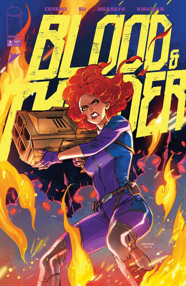 Blood & Thunder #8 CVR C CVR C INC 1:10 HAINING cover