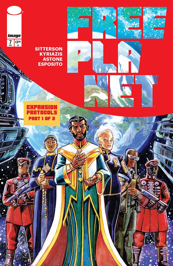 Free Planet #7 CVR A JED DOUGHERTY cover