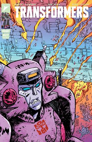 Transformers #27 CVR C CVR C JORGE CORONA & MIKE SPICER CONNECTING cover
