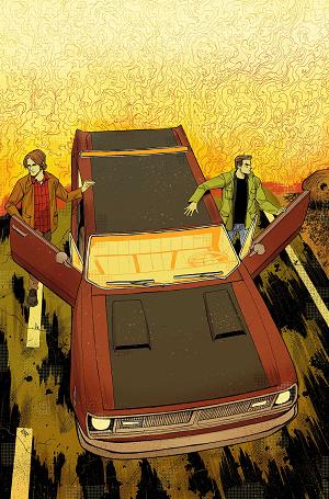 Supernatural #3 CVR G CVR G INC 1:10 DREW MOSS VIRGIN cover