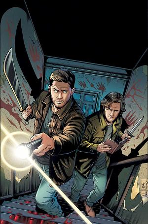 Supernatural #3 CVR J CVR J INC 1:20 ANDREA BROCCARDO VIRGIN cover