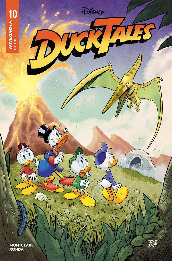 Ducktales #10 variant cover by Tommaso Ronda