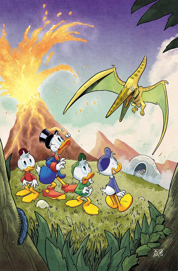 Ducktales #10 variant cover by Tommaso Ronda