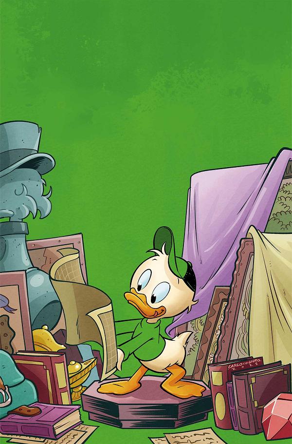 Ducktales #10 variant cover by Carlo Lauro