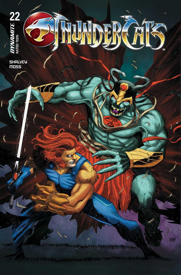 Thundercats #22 variant cover by Drew Moss