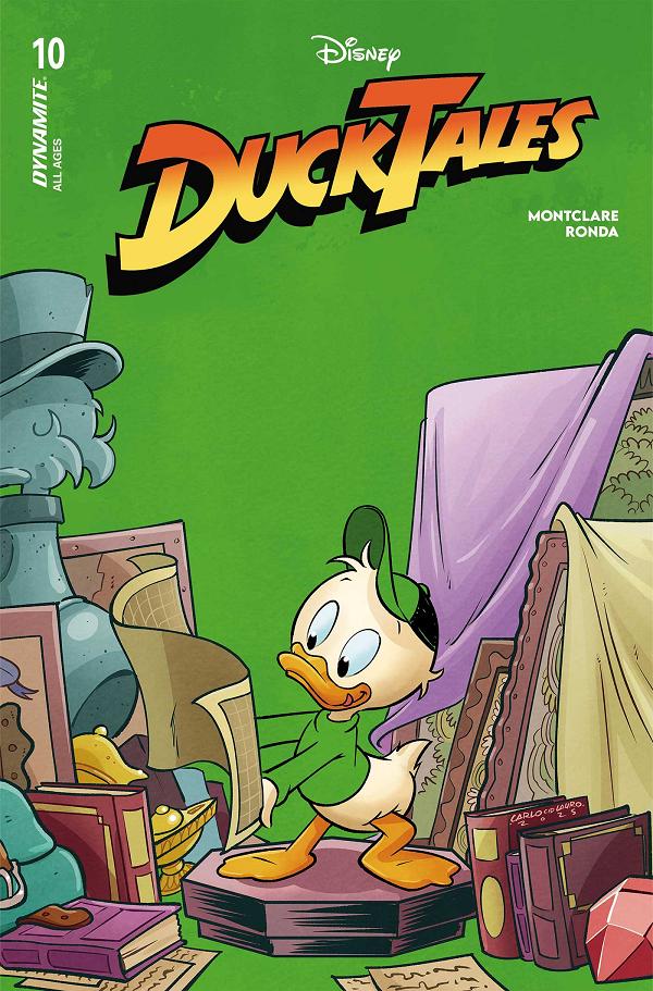 Ducktales #10 variant cover by Carlo Lauro