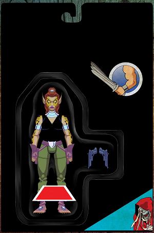 Thundercats #22 CVR G CVR G INC 1:10 ACTION FIGURE VIRGIN cover