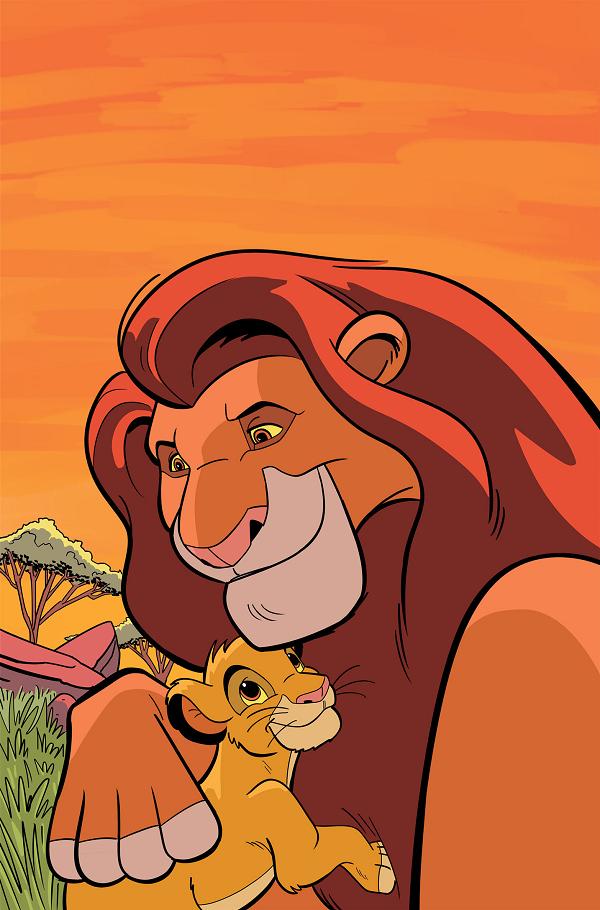 Lion King #2 variant cover by Jacob Edgar