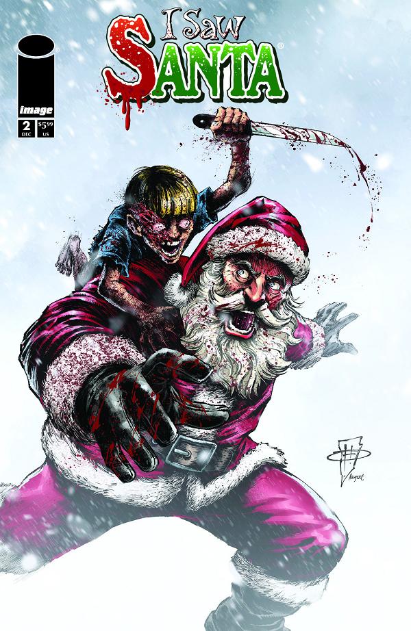 I Saw Santa A Spawn Universe Christmas Story #2 CVR C (OF 2) CVR C DANIEL HENRIQUES cover