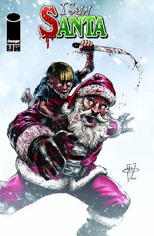 I Saw Santa A Spawn Universe Christmas Story #2 CVR C (OF 2) CVR C DANIEL HENRIQUES cover