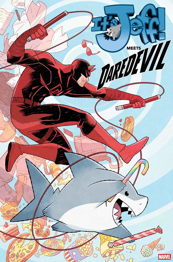 It's Jeff Meets Daredevil #1 cover