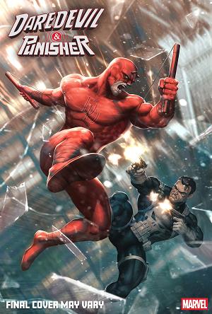 Daredevil/Punisher: The Devil's Trigger #1 KENDRICK LIM 2ND PRINTING VARIANT cover