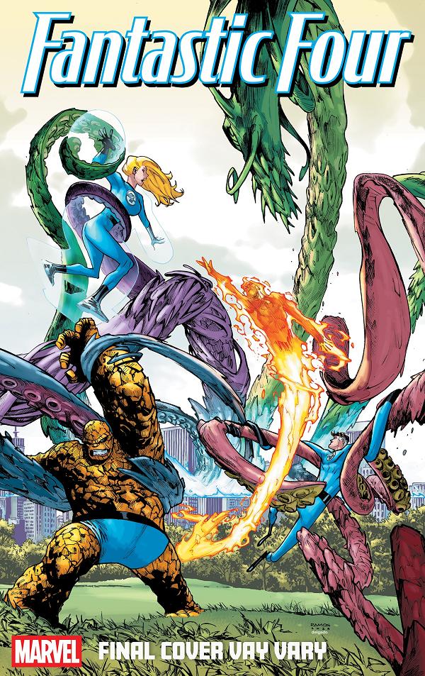 Fantastic Four #6 variant cover by Humberto Ramos