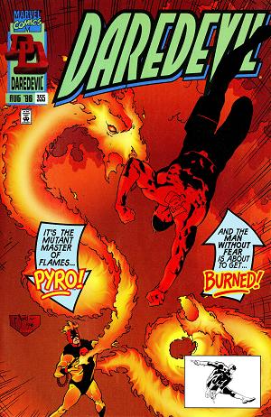 Daredevil #355  cover