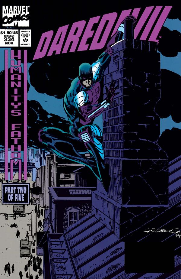 Daredevil #334  cover