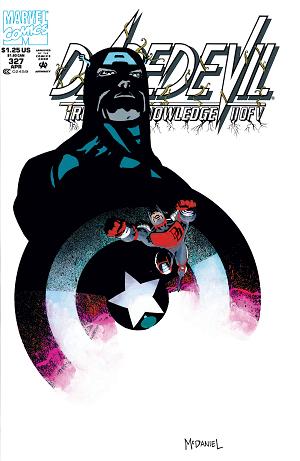 Daredevil #327  cover