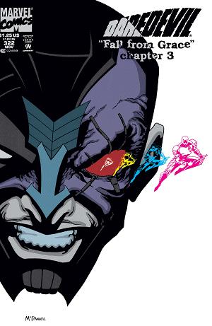 Daredevil #322  cover