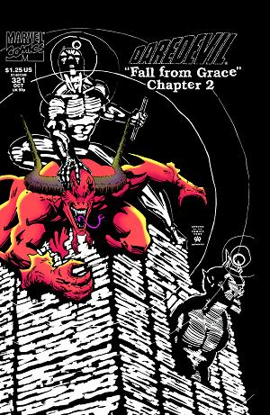 Daredevil #321  cover