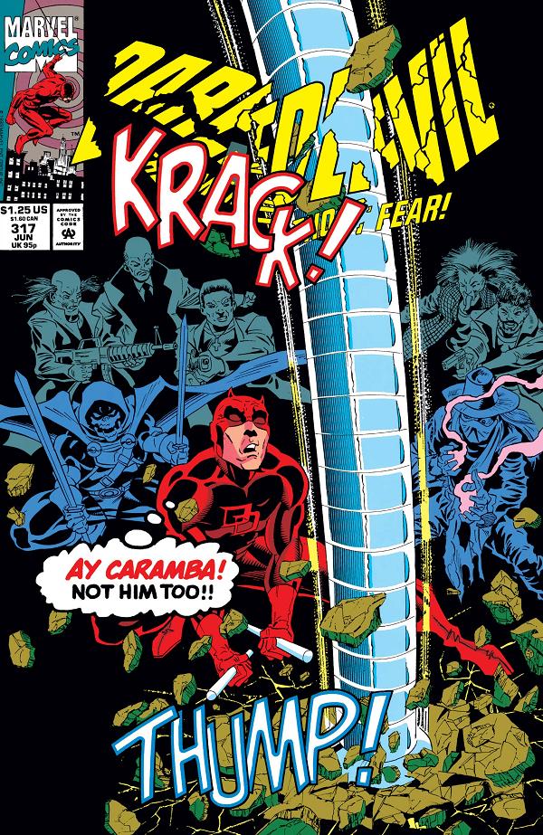 Daredevil #317  cover